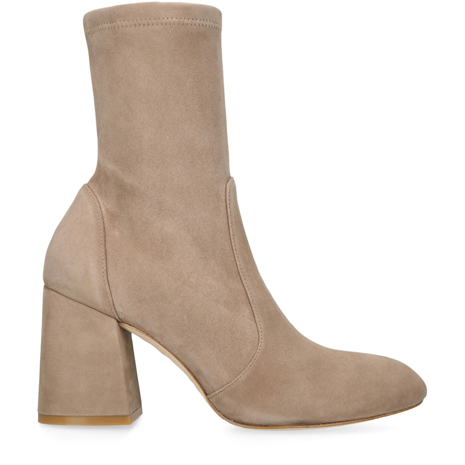 Stuart Weitzman Brown Suede Ankle Boots 85