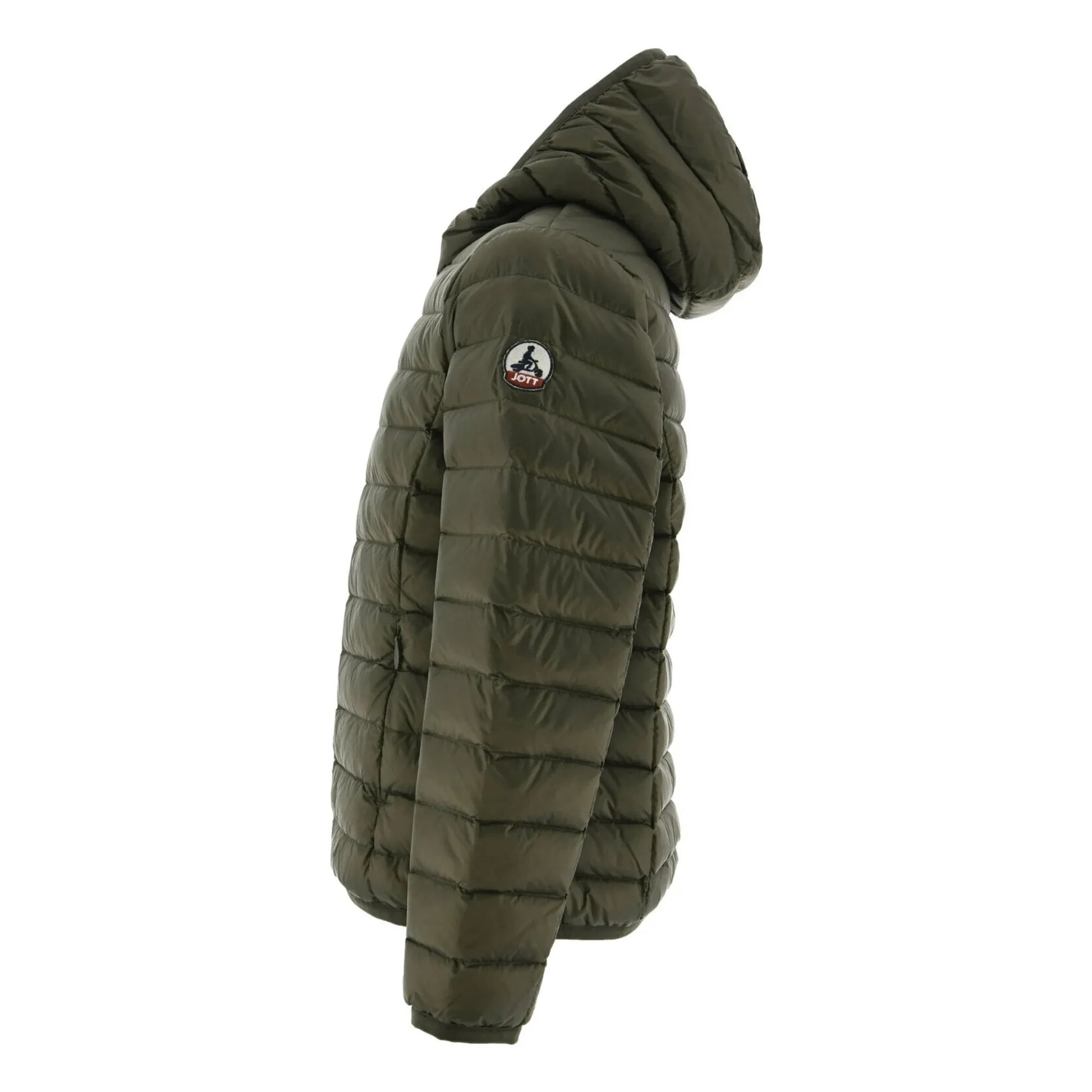 Jott - Hugo Hooded Down Jacket | Dark khaki