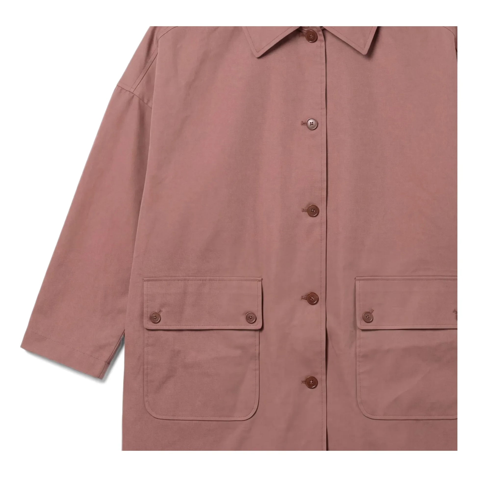 Hod - Trench Fly Cotton | Hazel