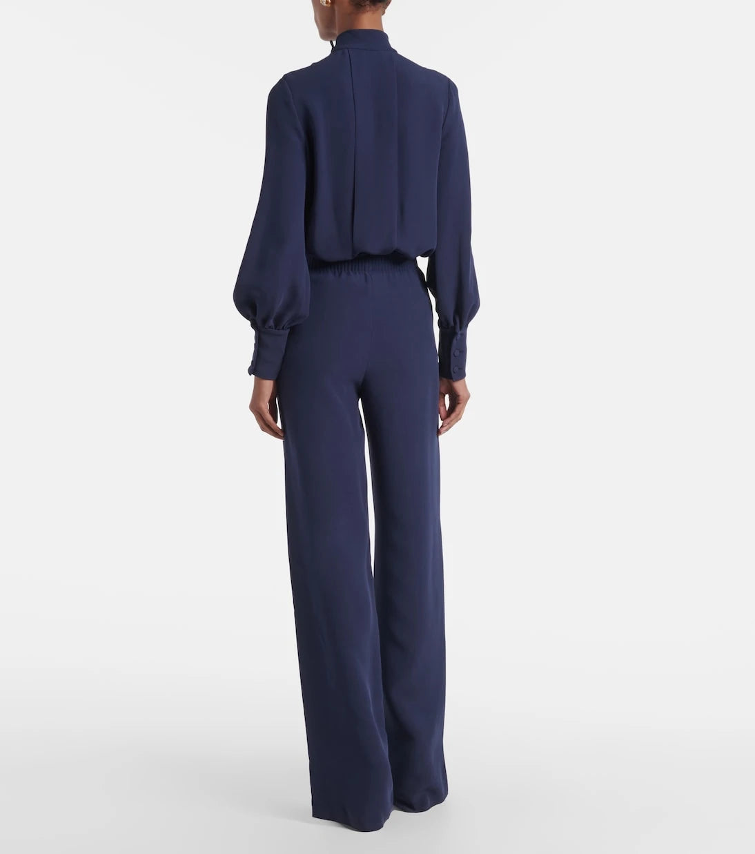Valentino - Cady Couture wide-leg pants
