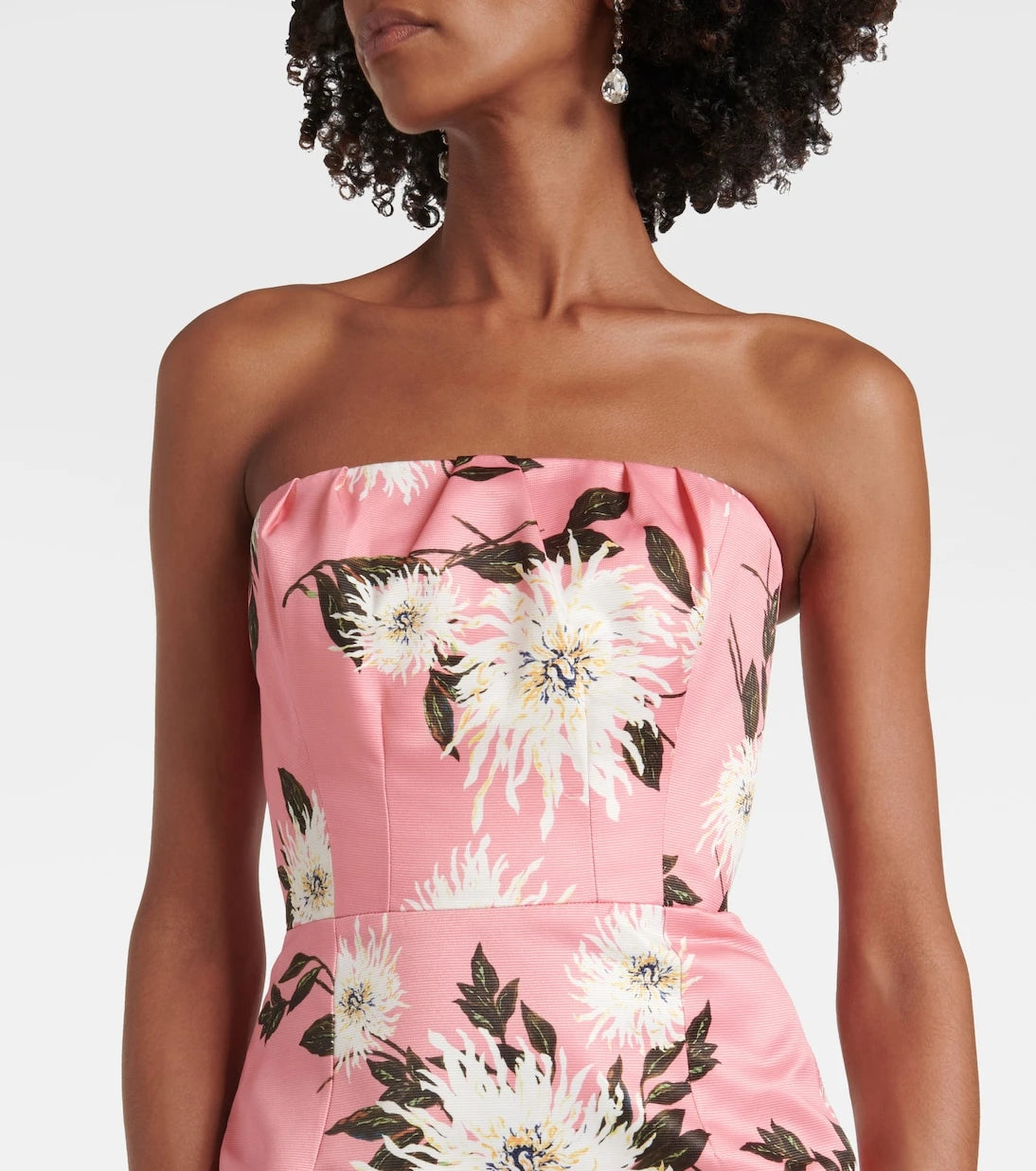 Emilia Wickstead - Emine floral taffeta faille gown