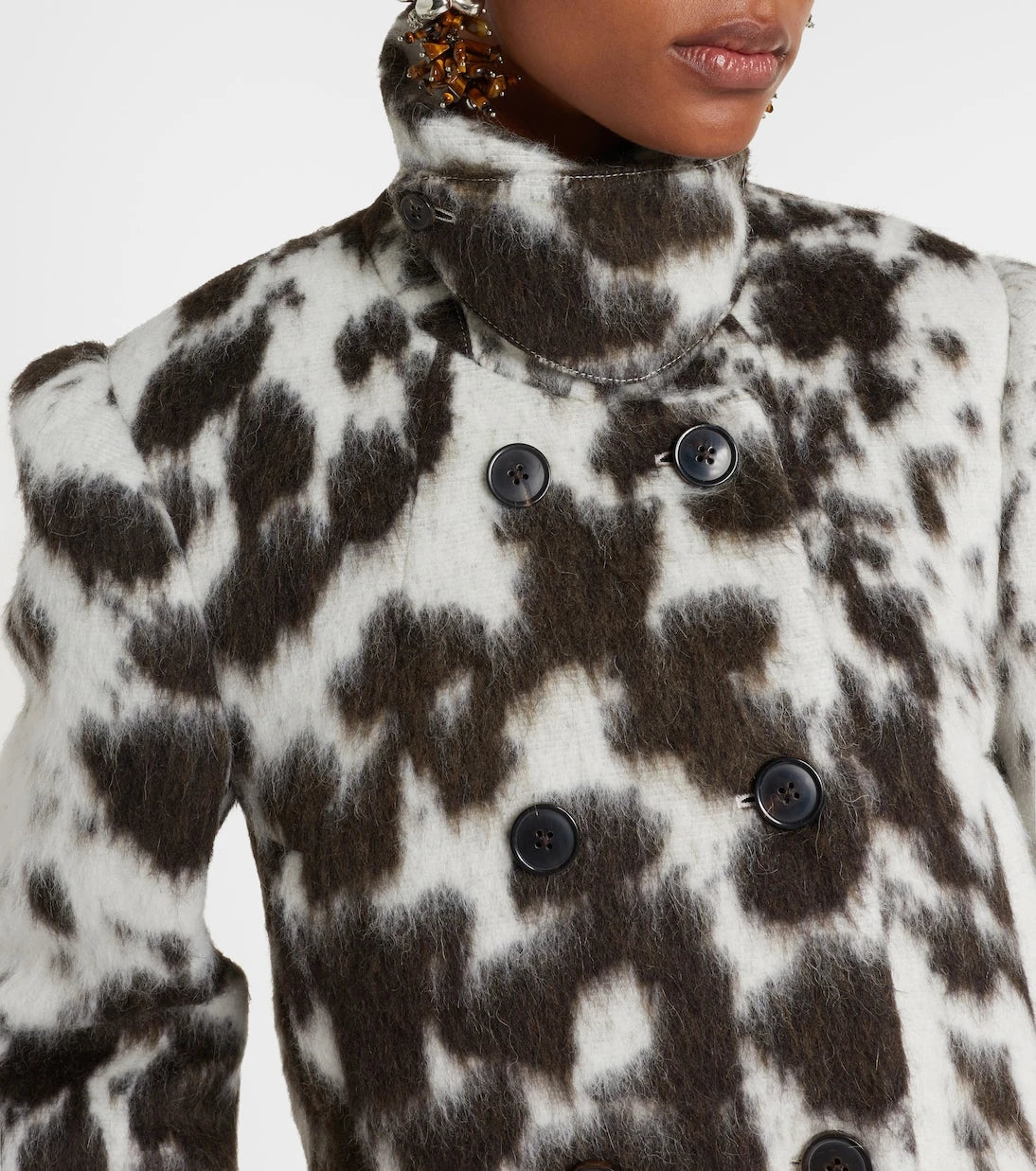 Dries Van Noten - Animal-printed wool-blend jacket