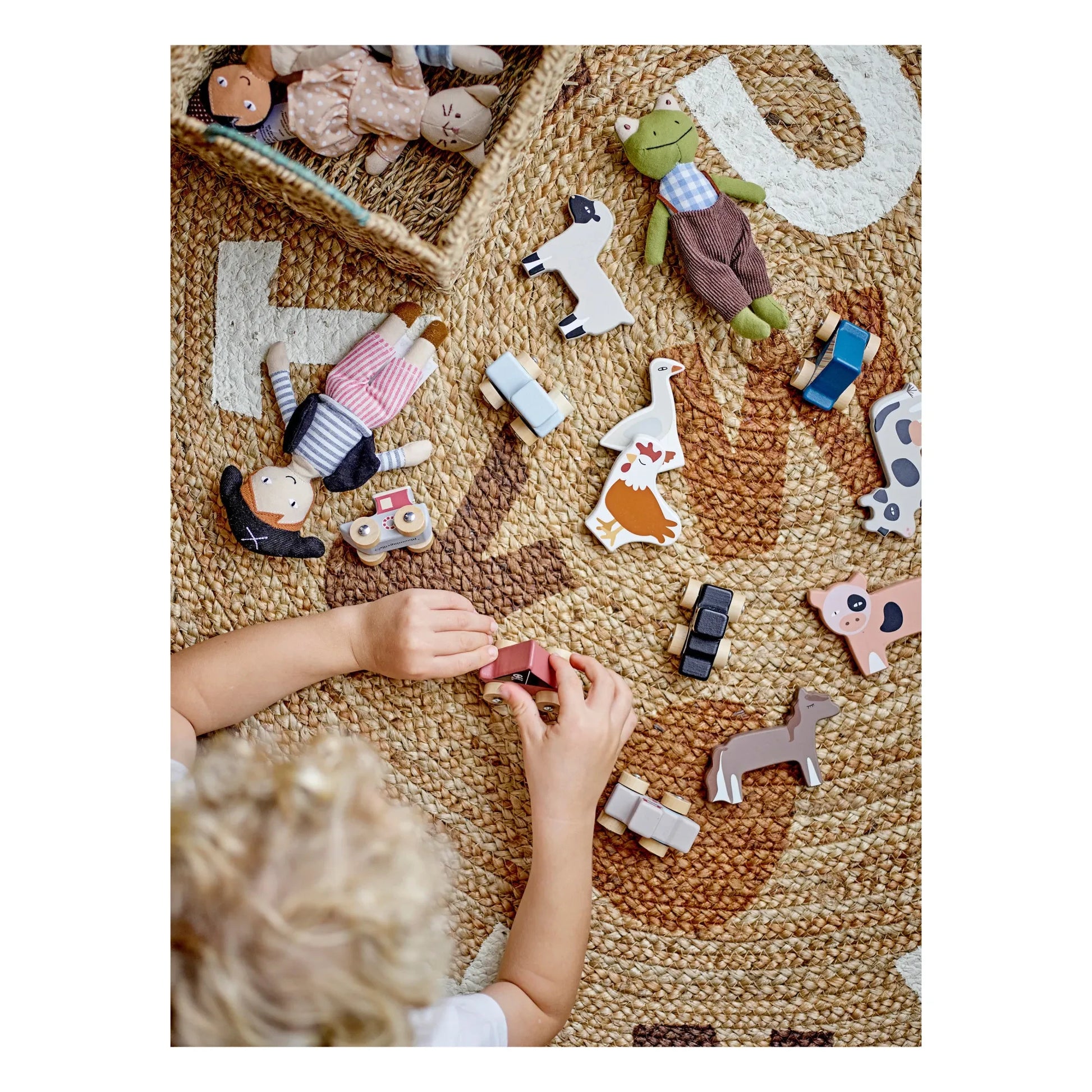 Bloomingville Mini - Kate and Jonah cotton dolls