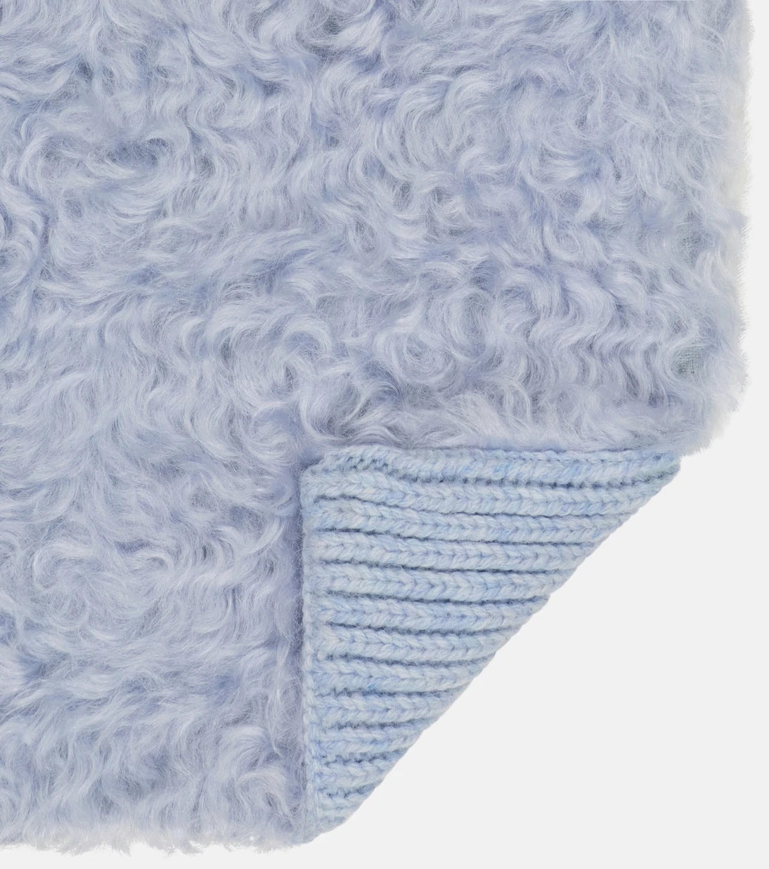 Miu Miu - Mohair, cotton and virgin wool scarf