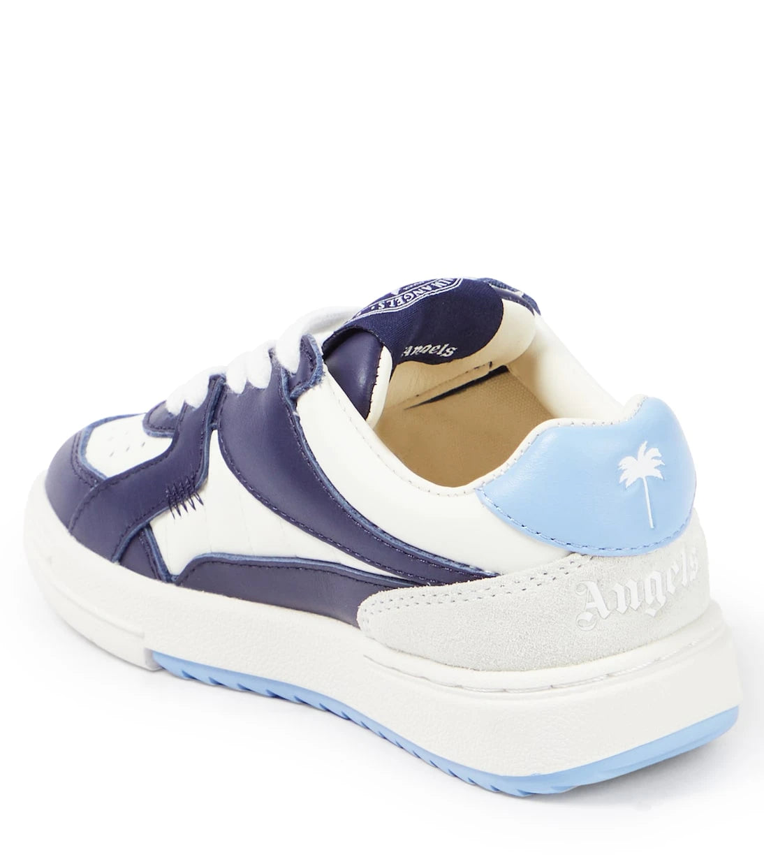 Palm Angels Kids - Palm University leather sneakers