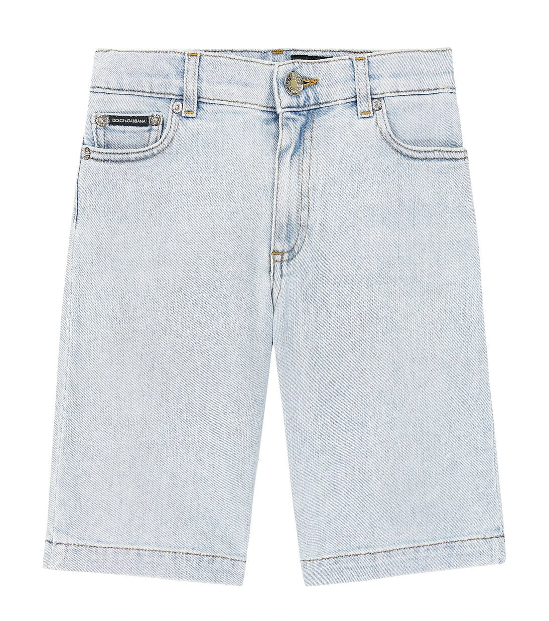 Dolce&Gabbana Kids - Denim Bermuda shorts
