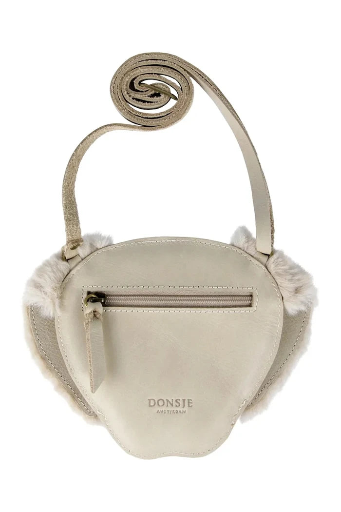 Donsje Britta Exclusive Purse Golden Retriever Çocuk Deri Çanta