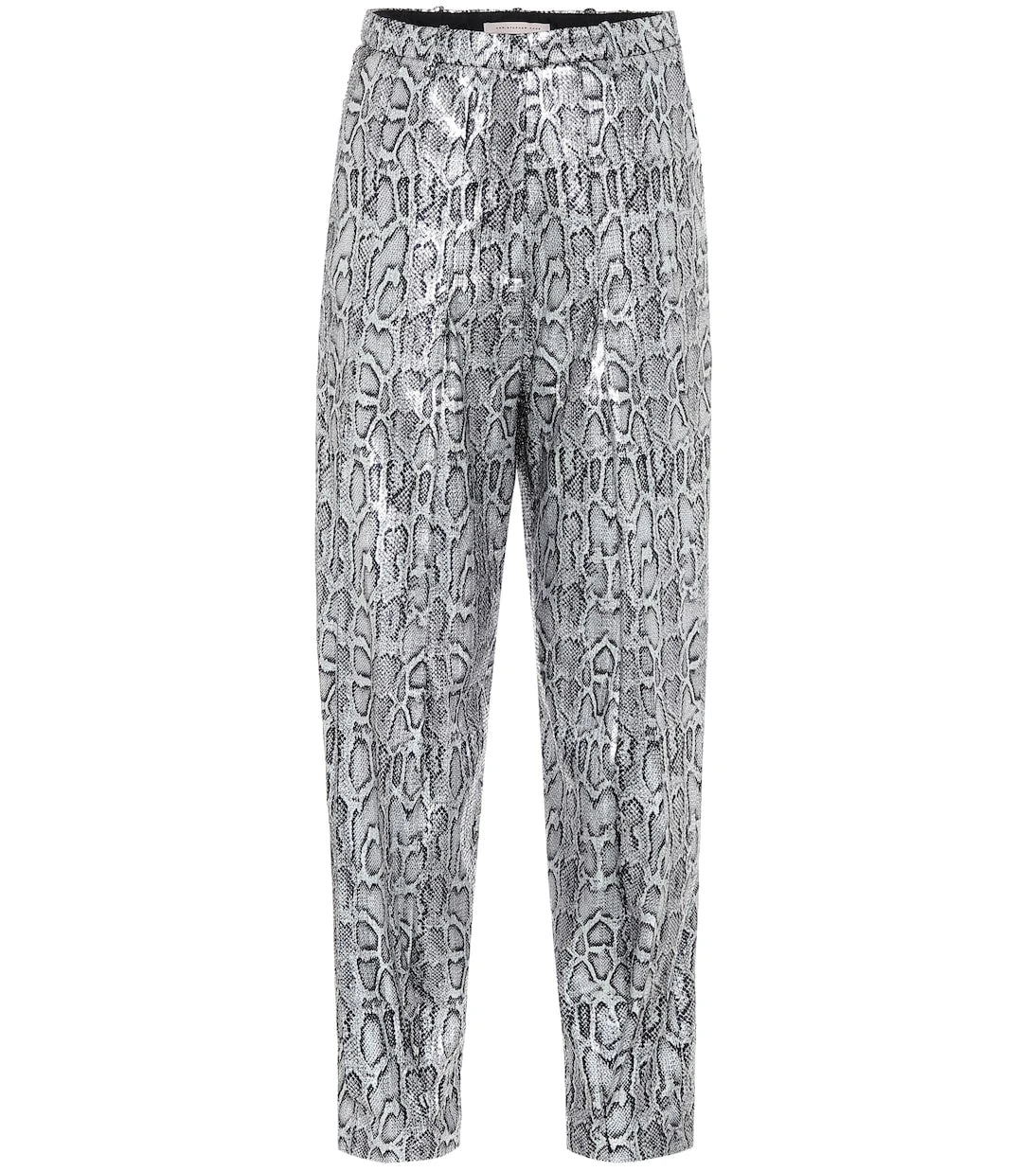 Christopher Kane - Snake-effect high-rise pants