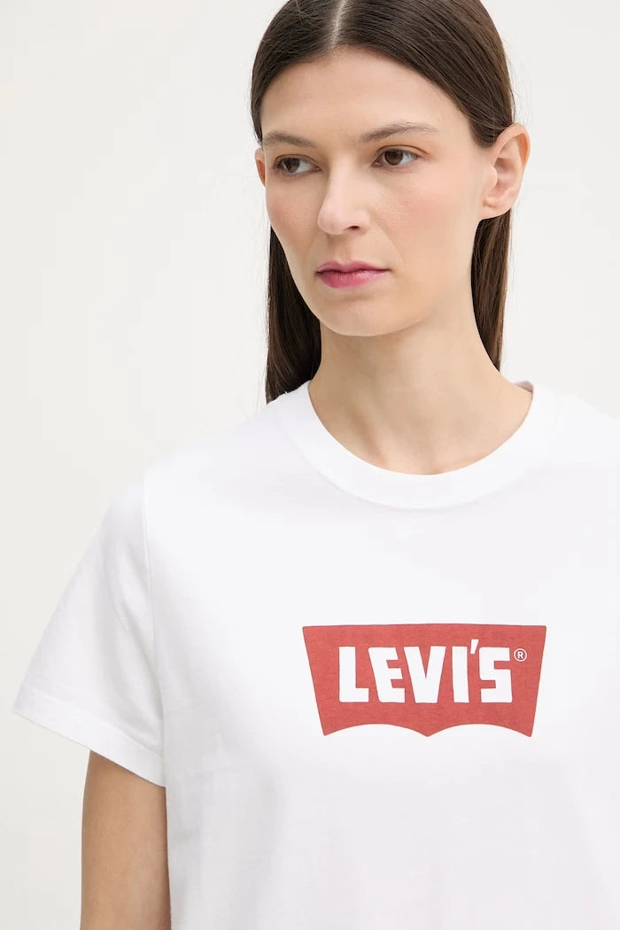 Levi's basic pamuklu kadın tişörtü GR T2 PERFECT TEE