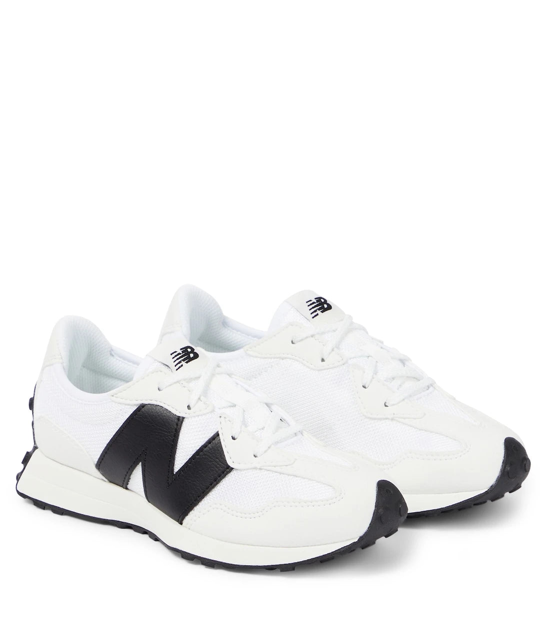 New Balance Kids - حذاء رياضي 327 للصغار مزين بالجلد المدبوغ