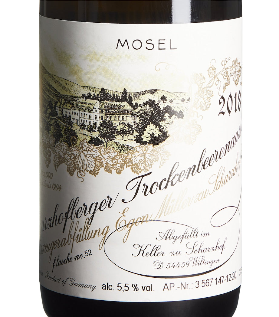 Egon Muller Scharzhofberger Riesling Trockenbeerenauslese 2018 (37.5cl) - Mosel, Germany