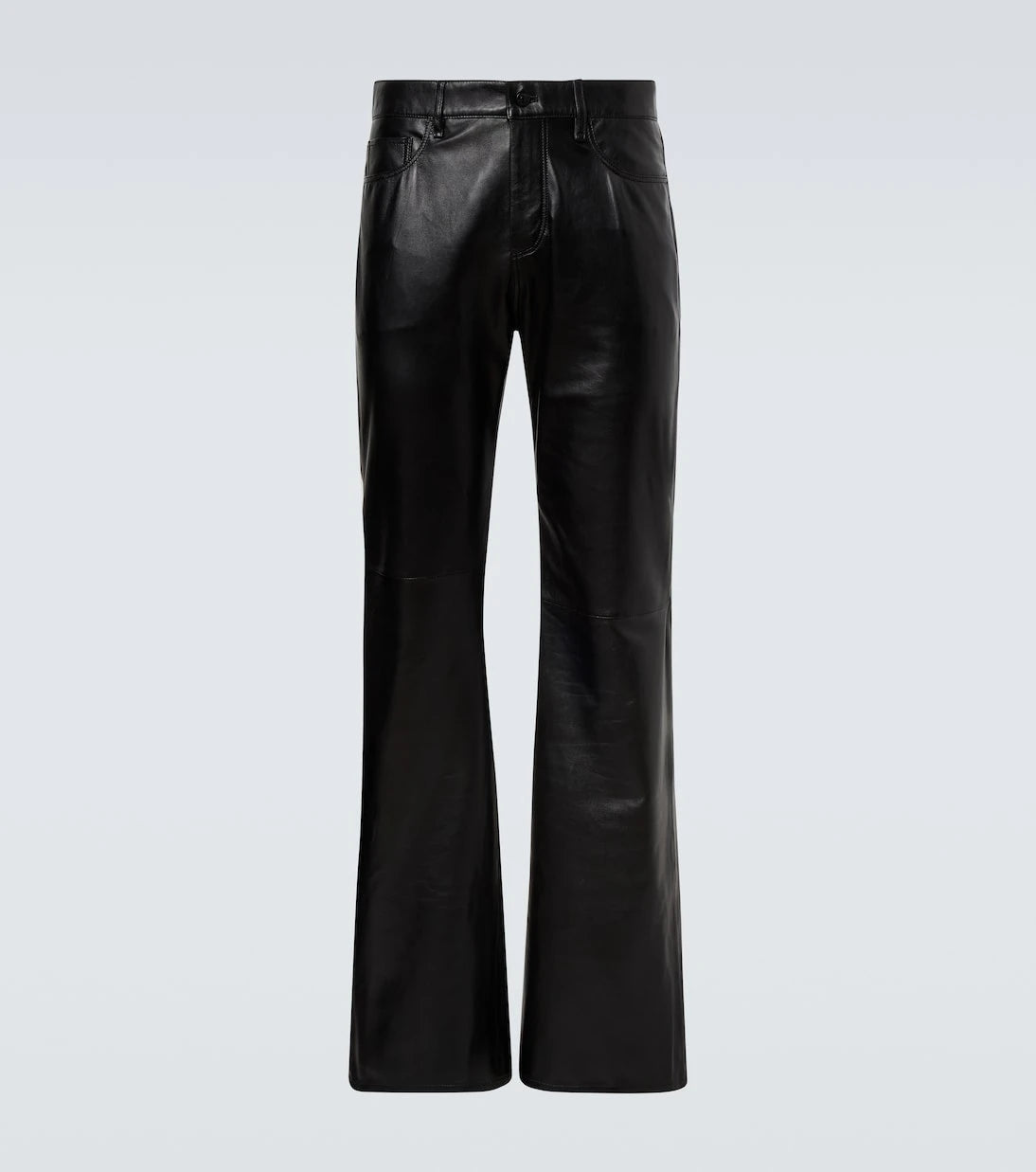 Acne Studios - Leather flared pants