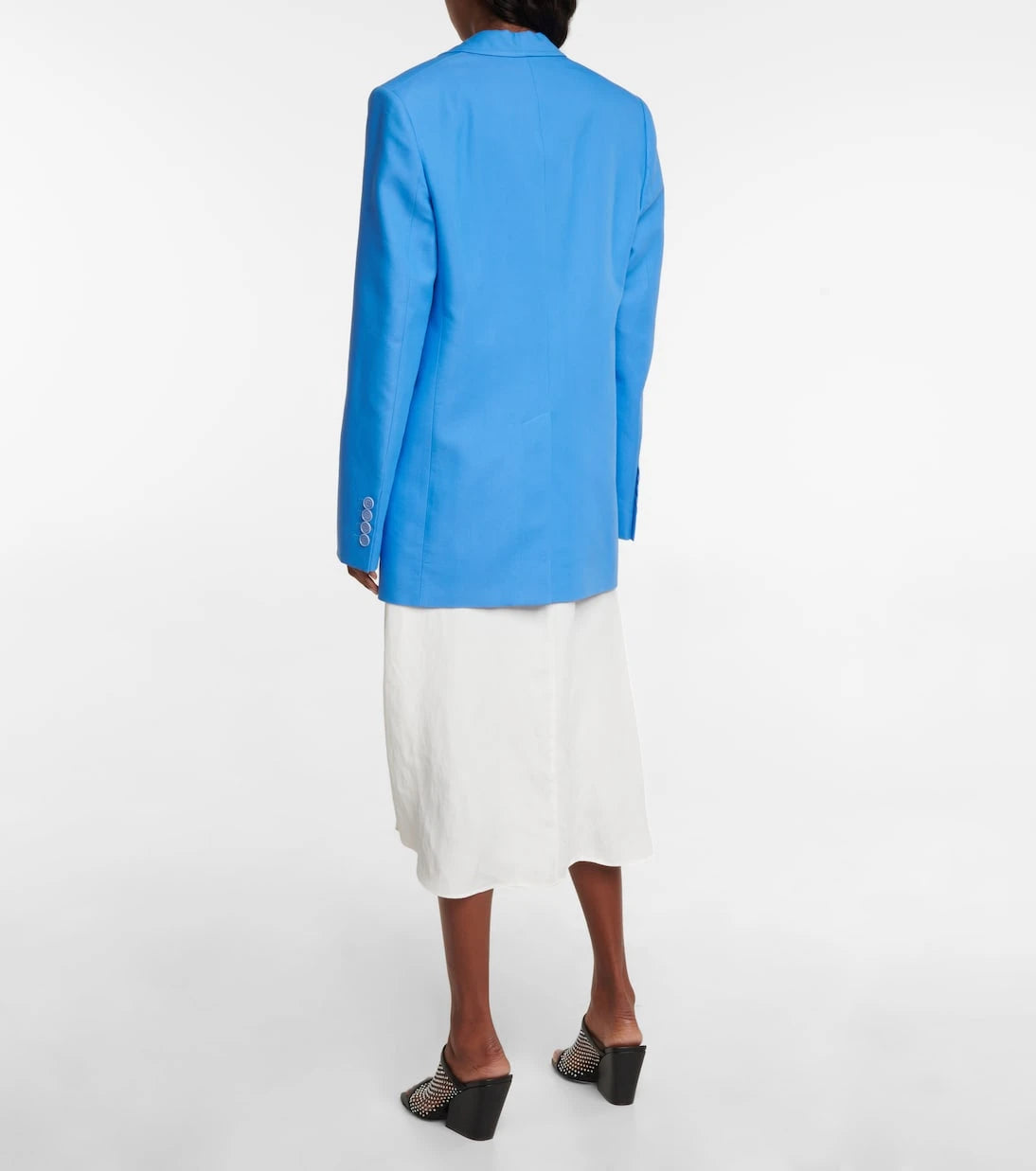 Stella McCartney - Single-breasted twill blazer