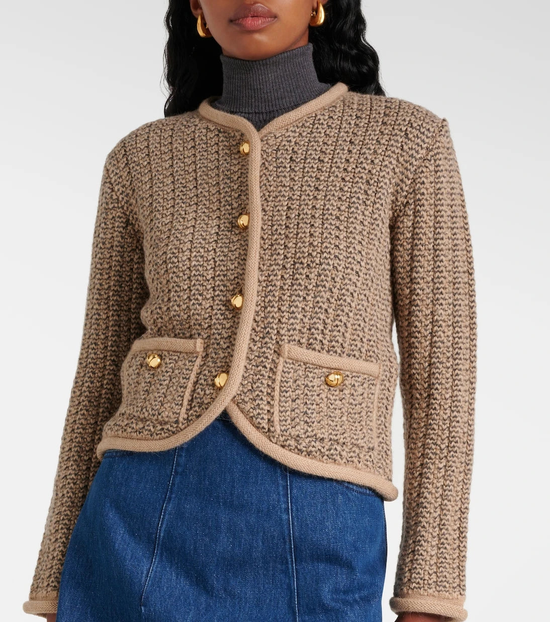 Patou - Wool and alpaca cardigan