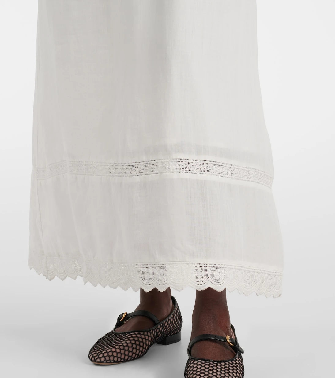 Posse - Grace lace-trimmed maxi dress