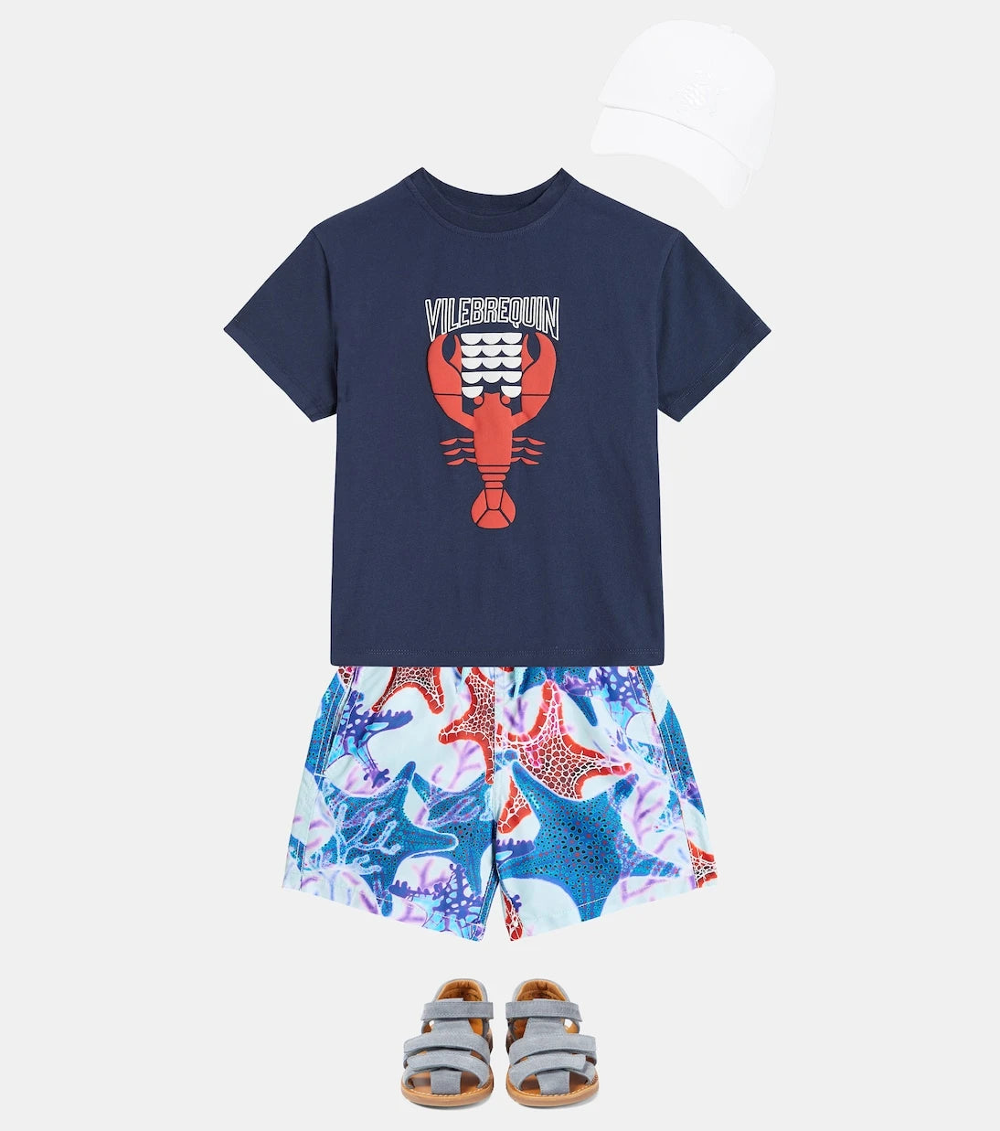 Vilebrequin Kids - Jim printed swim trunks