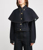 The Agata Denim Cape Jacket