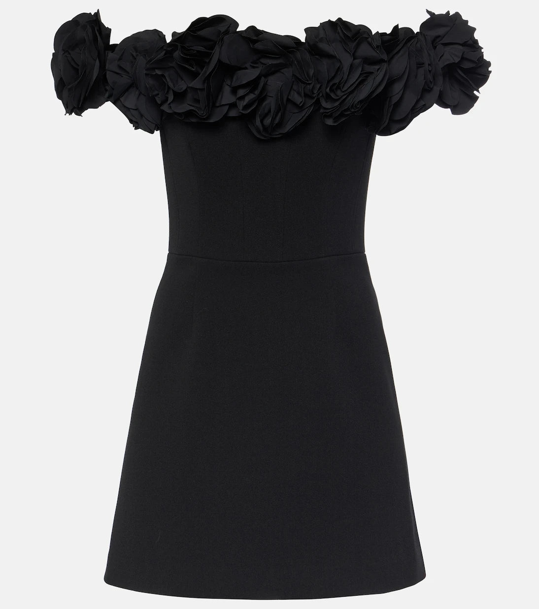 Rebecca Vallance - Odetta floral-appliqué minidress