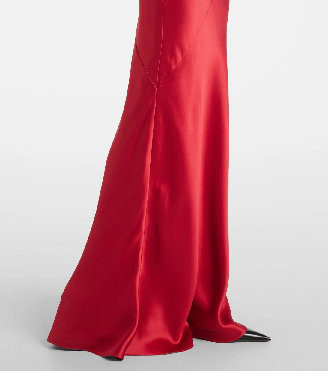 Versace - Silk satin gown