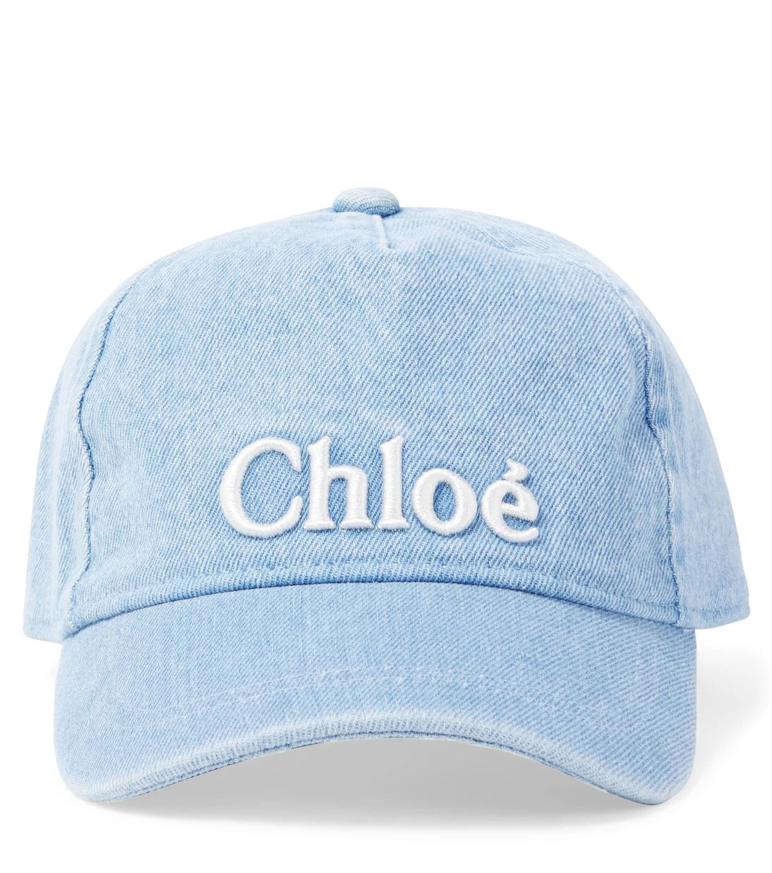 Chloé Kids - قبعة بيسبول من الدنيم بشعار