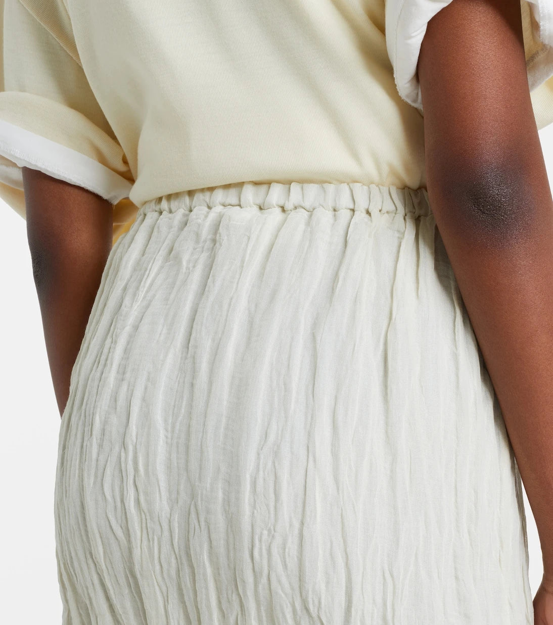 Róhe - Cotton-blend midi skirt