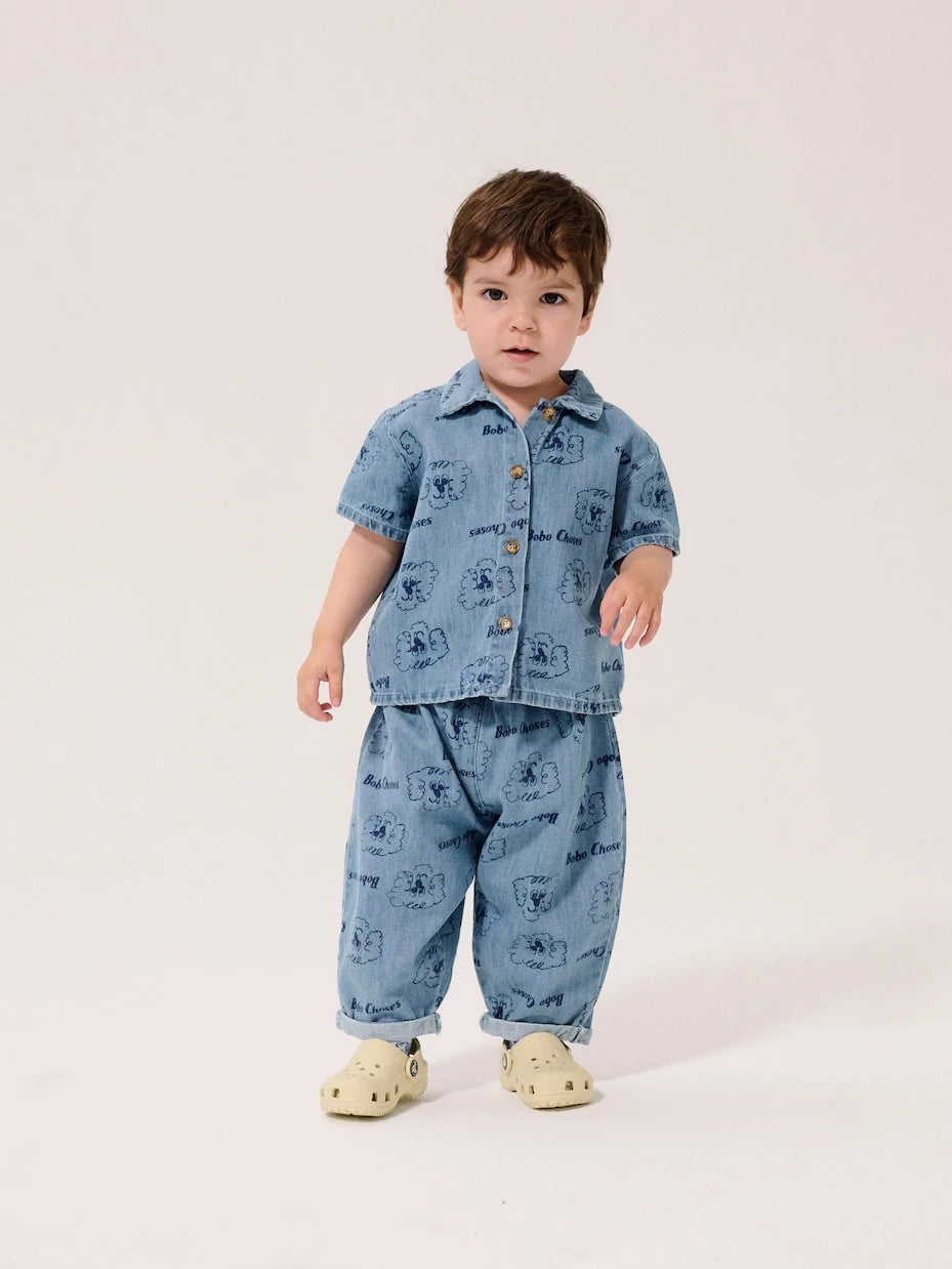 Bobo Choses - Baby Pickles The Dog printed jeans