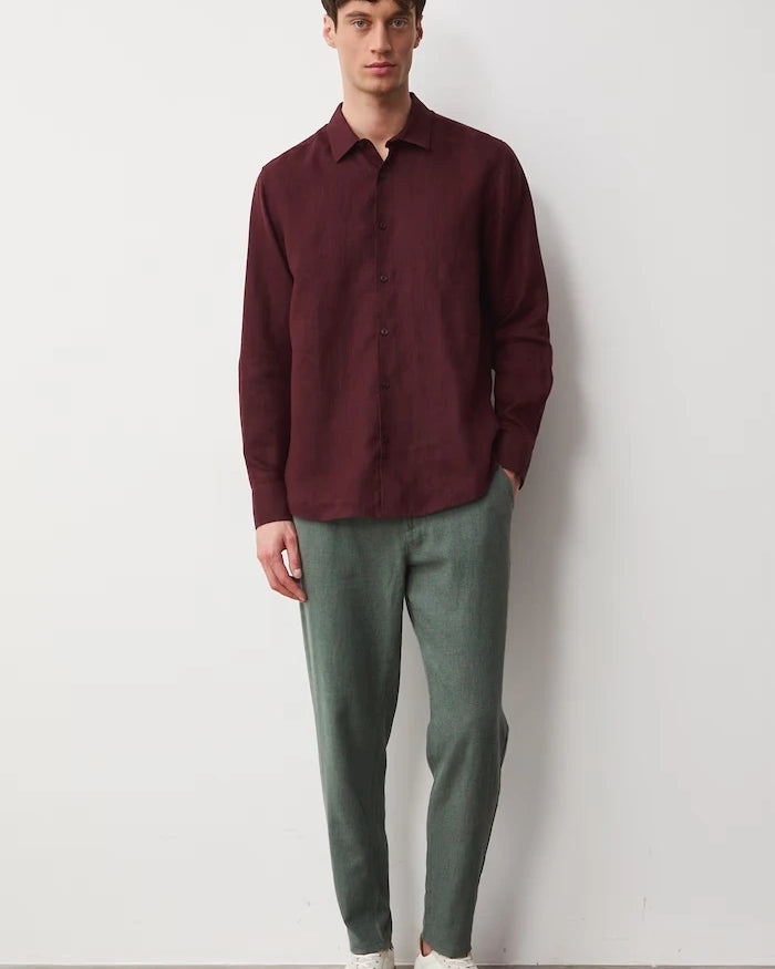 Medicine erkek keten chino pantolon