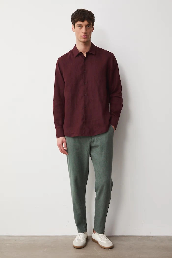 Medicine erkek keten chino pantolon