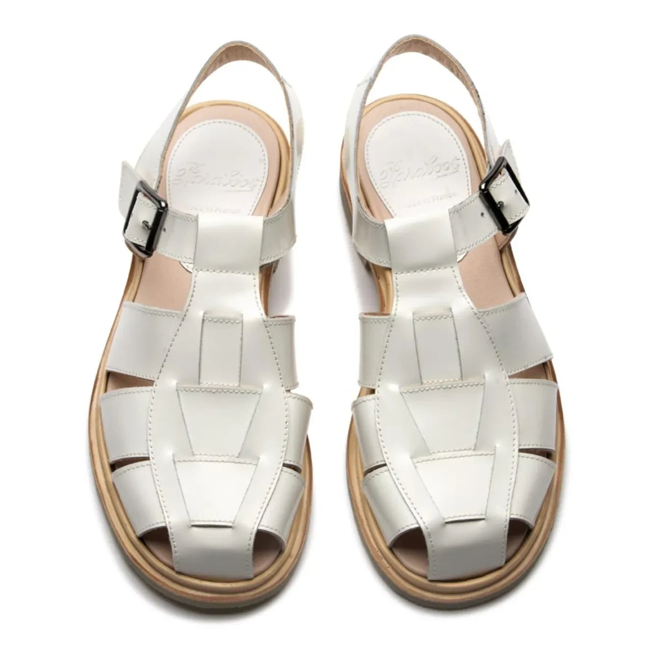 Paraboot - Iberis Gloss Sandals | White