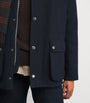 Navy Wool Bedale Jacket