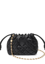 LOEWE Mini Pinched Leather Flamenco Purse
