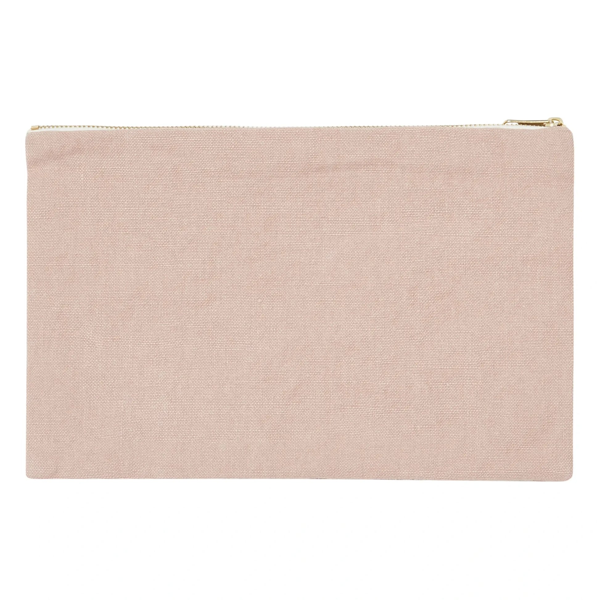 Adorna - Linen Pouch | Powder pink