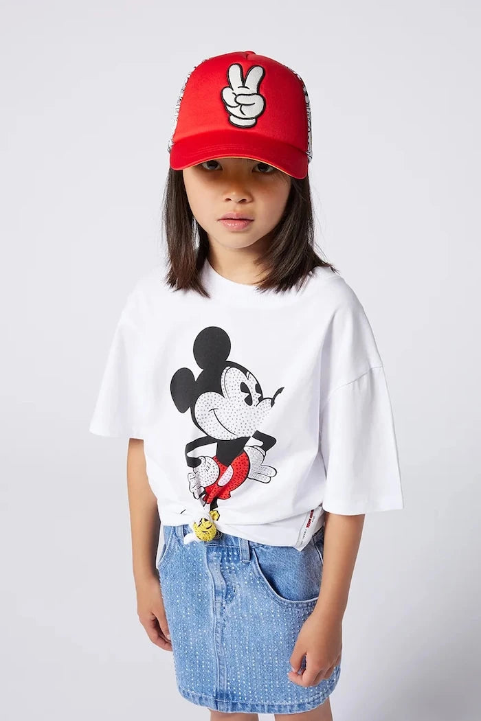 Детска дънкова пола Marc Jacobs