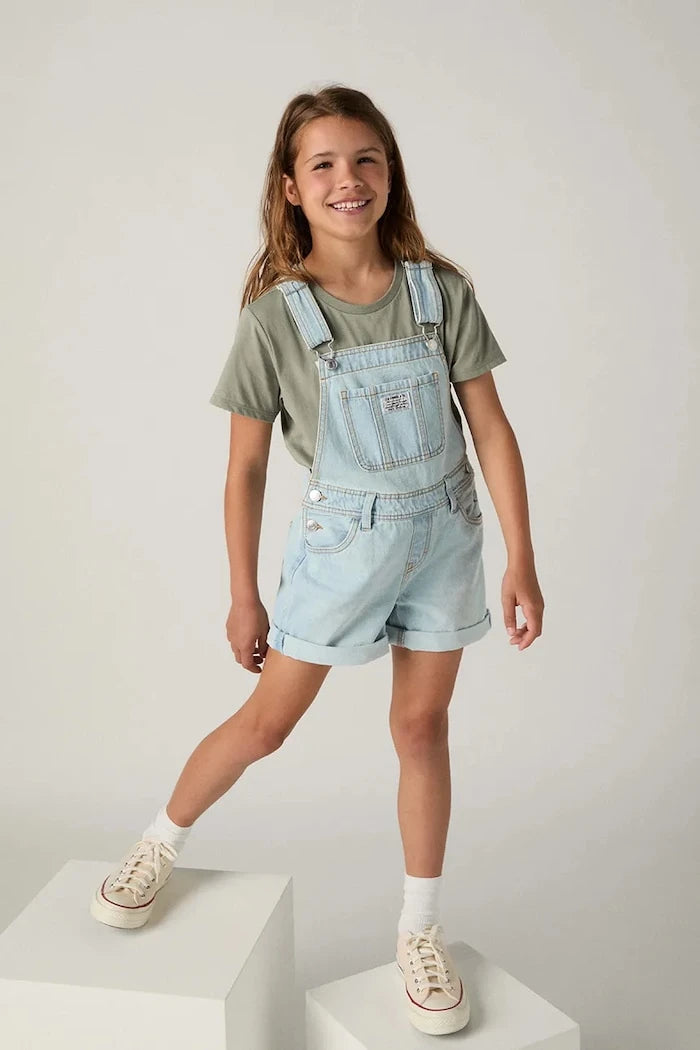 Детски дънков къс панталон Levi's