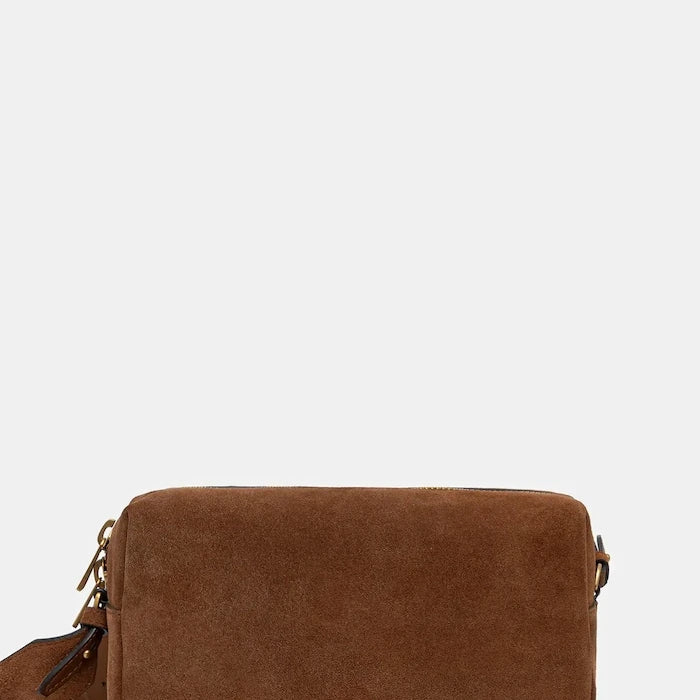 Велурена чанта Pinko Horizontal