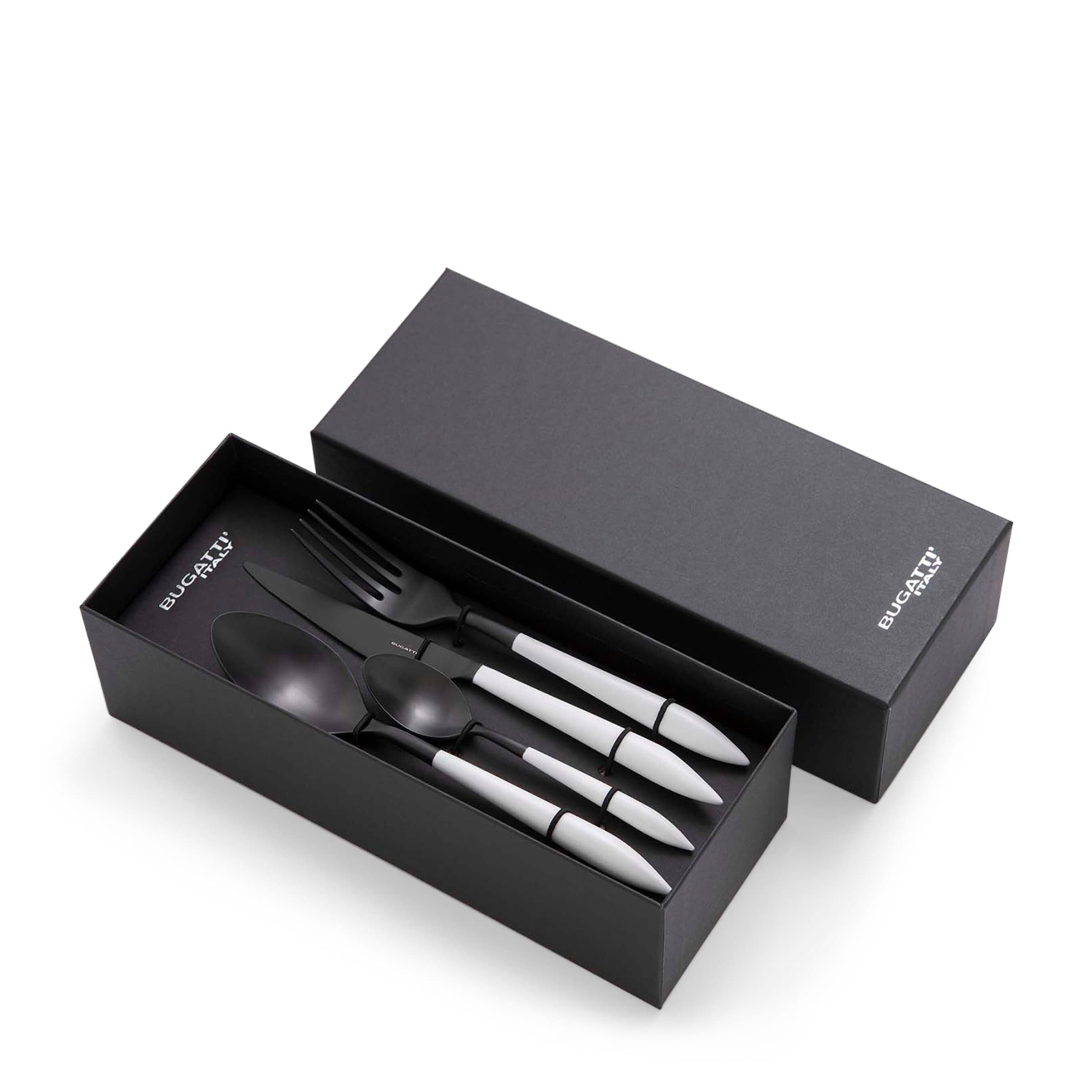 Bugatti Ares Stainless Steel 24-Piece Cutlery Set