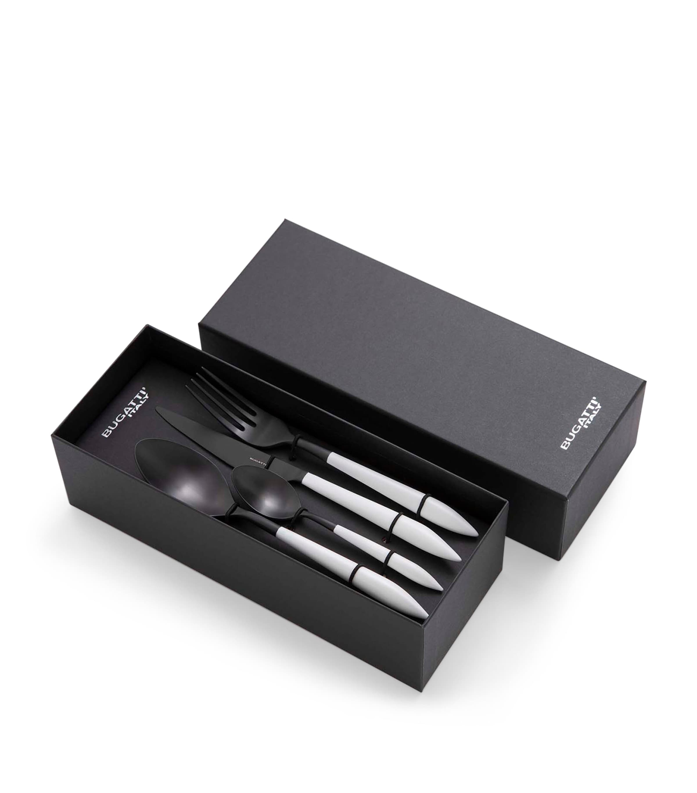 Bugatti Ares Stainless Steel 24-Piece Cutlery Set