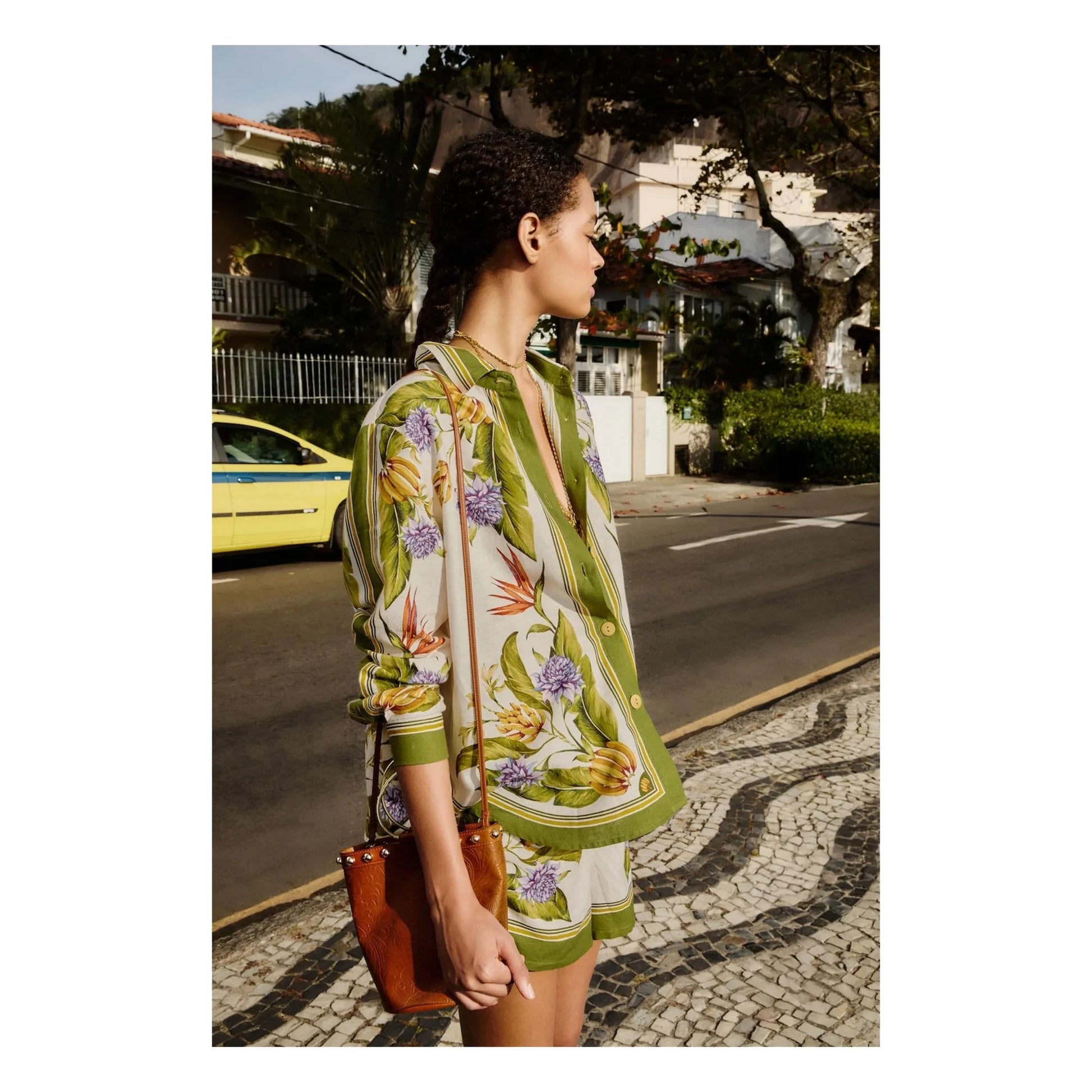 Farm Rio - Tropical shirt | Sand