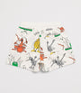 Stella McCartney Kids Organic Cotton Bug Band Sweatshorts (3-14 Years)