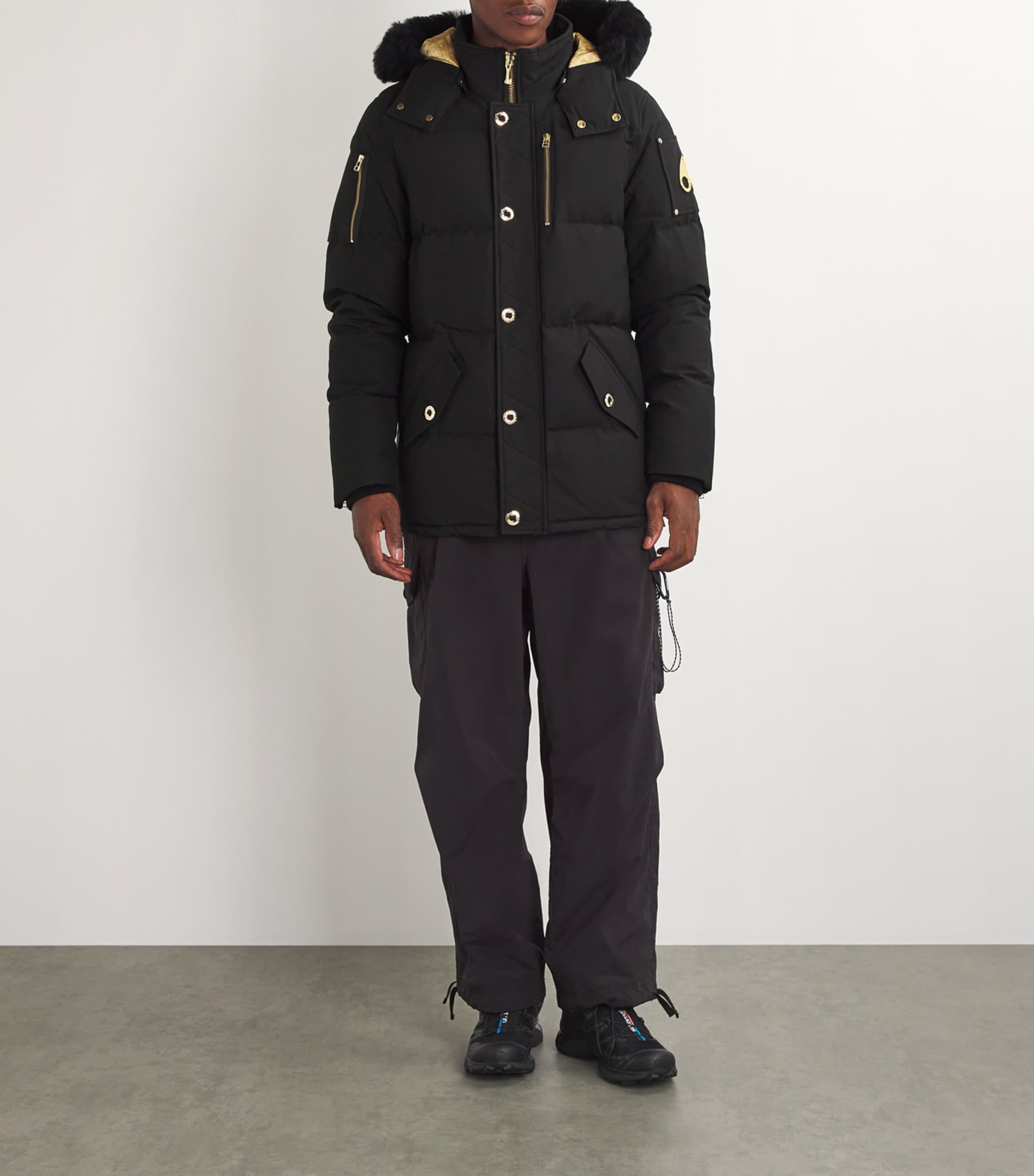 Moose Knuckles Black 3Q Down Jacket