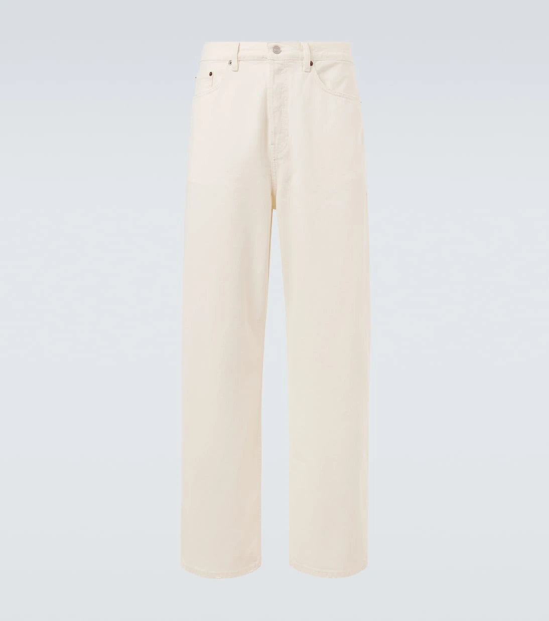 Frame - Baggy high-rise wide-leg jeans