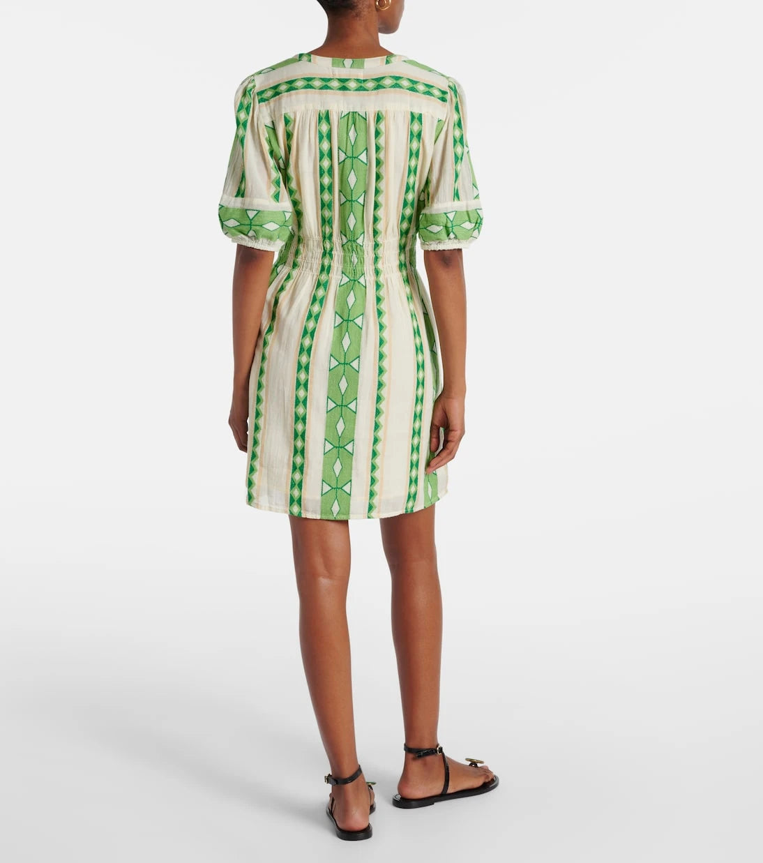 Velvet - Lucy patterned cotton minidress