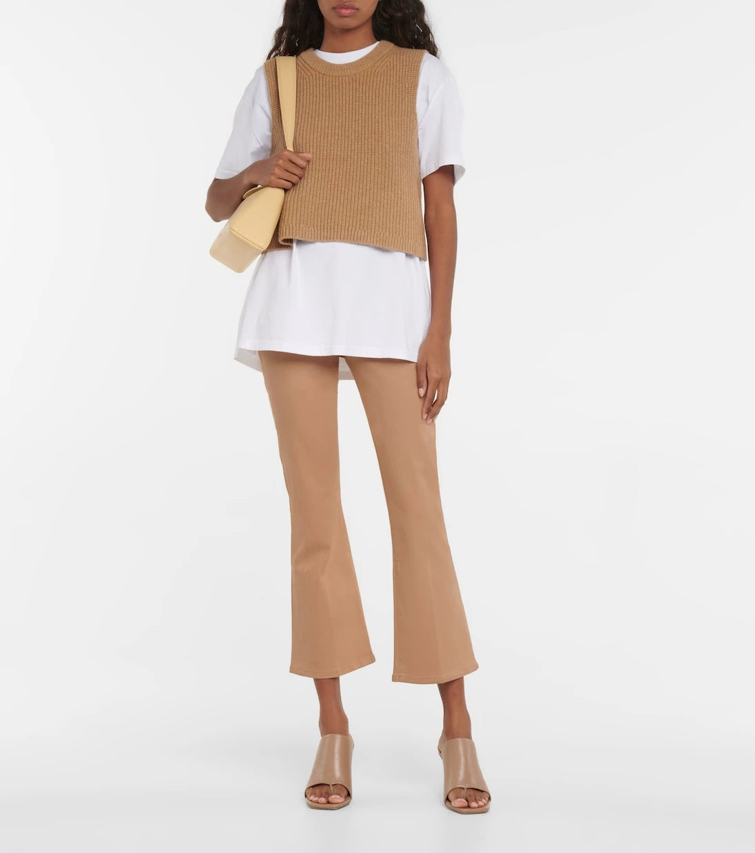 Frame - Le Crop Mini Boot mid-rise jeans