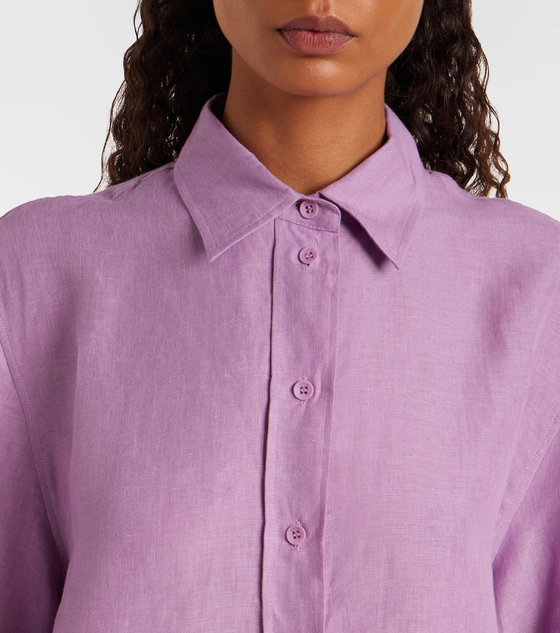Eres - Mignonette linen shirt