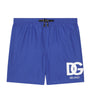 Dolce & Gabbana Kids Logo Swim Shorts (8-12 Years)