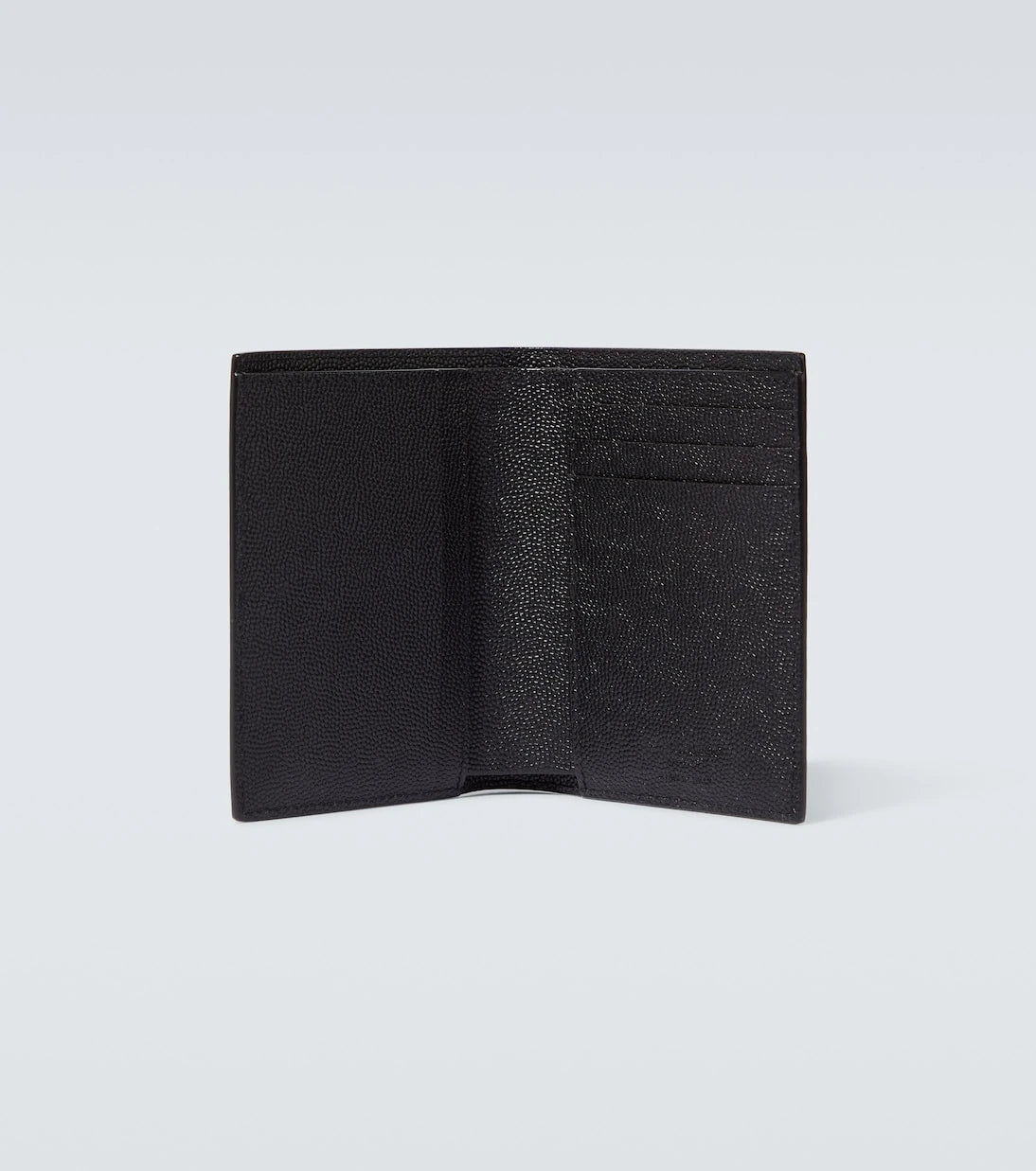 Saint Laurent - Logo leather wallet