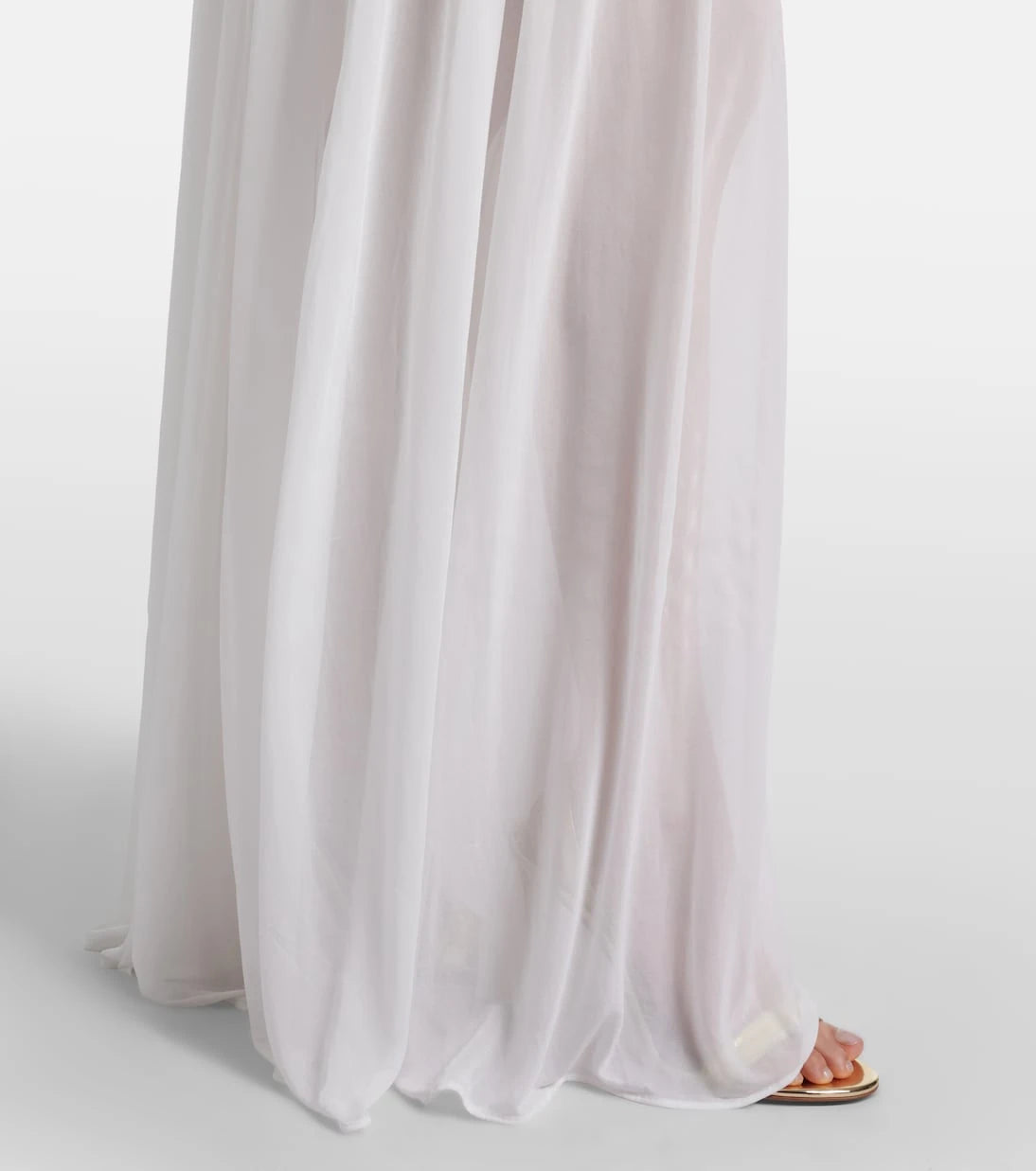Christopher Esber - Stone Pin draped jersey gown