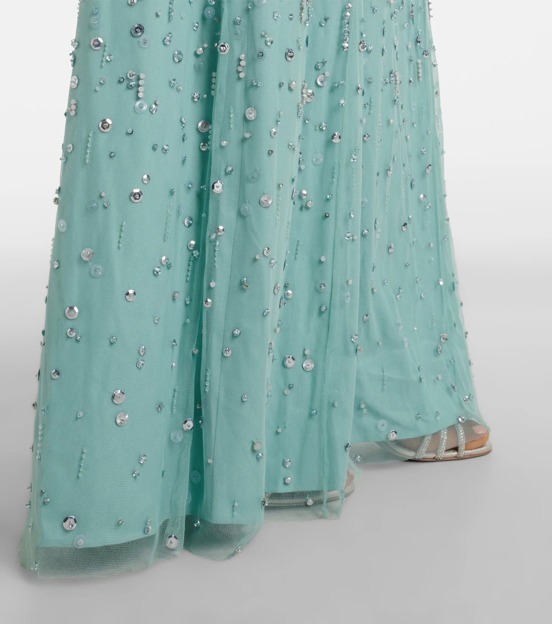 Jenny Packham - Crystal Drop embellished gown