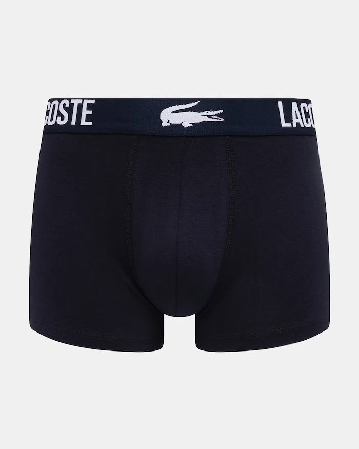 Lacoste erkek pamuklu elastan boxer 3'lü