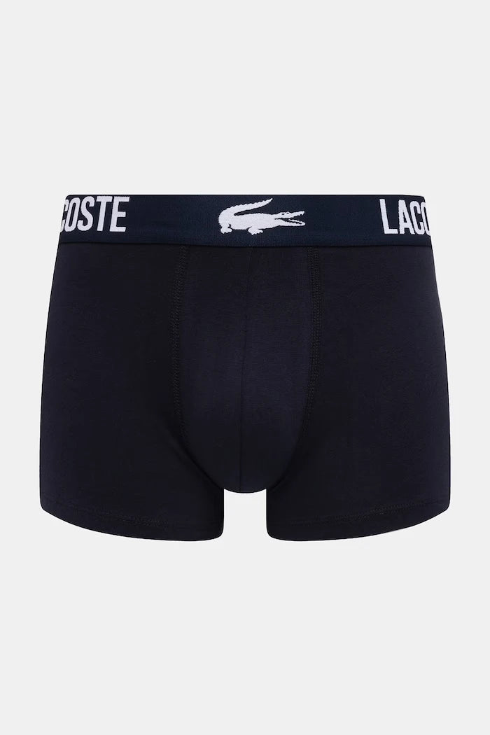 Lacoste erkek pamuklu elastan boxer 3'lü